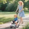 Ride-On Toy for Children, Licensed Mercedes-Benz, Push Car, Removable Handle, 91 x 40 x 83 cm, White
