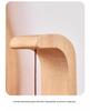 Japanese-Style Solid Wood Doorbell with Suction Cup - Entry Alert & Wind Chime Door Hanger