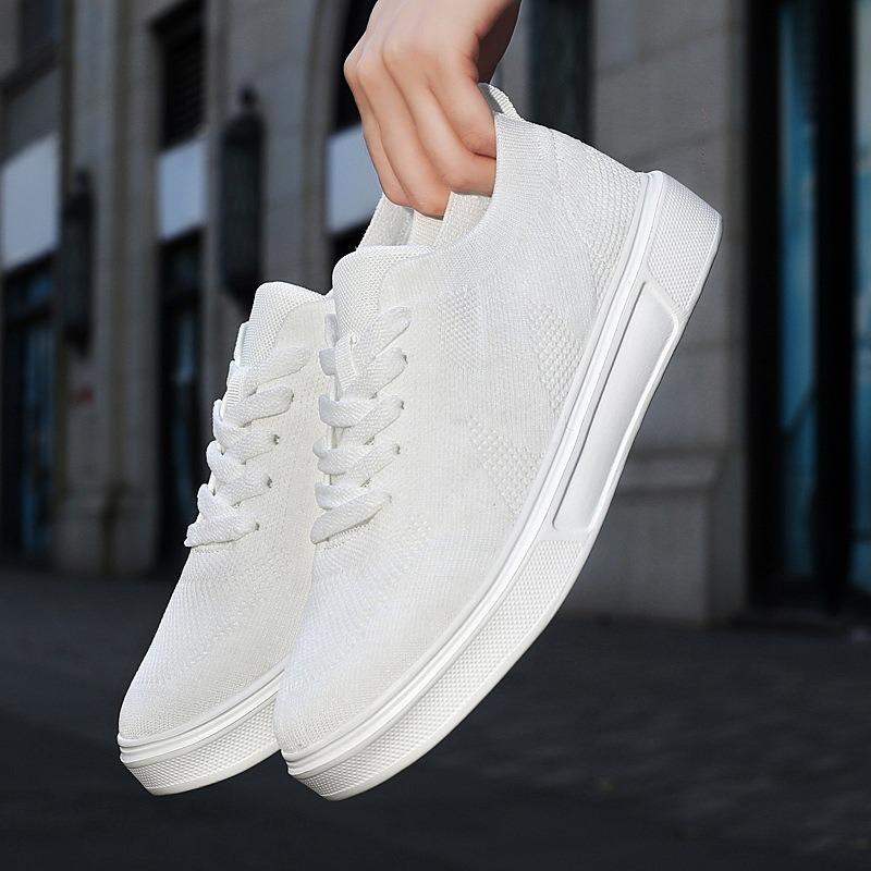 Plus Size Mesh Women Shoes Solid Color Flat Platform Sneakers Fashion Fitness Ladies Shoes Outdoor Neutral Running Sneaker 2024