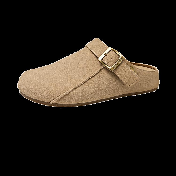 

[Amanuo] Молодежные с перемычками~ Мао Мао Бокен тапочки женские 2025 весна новинка дышащие с закрытым носком 40