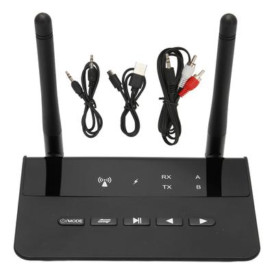 Bluetooth Empfänger Sender 3,5mm AUX und Cinch-Anschluss AptX Low Latency 2 in 1 Bluetooth 5.2 Adapter