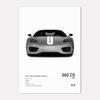 Famous Cars 812 458 296 Canvas Wall Art Print Poster 599XX SP3 F8 Decoration Mural Modern Home Decor Birthday Gift Unframed