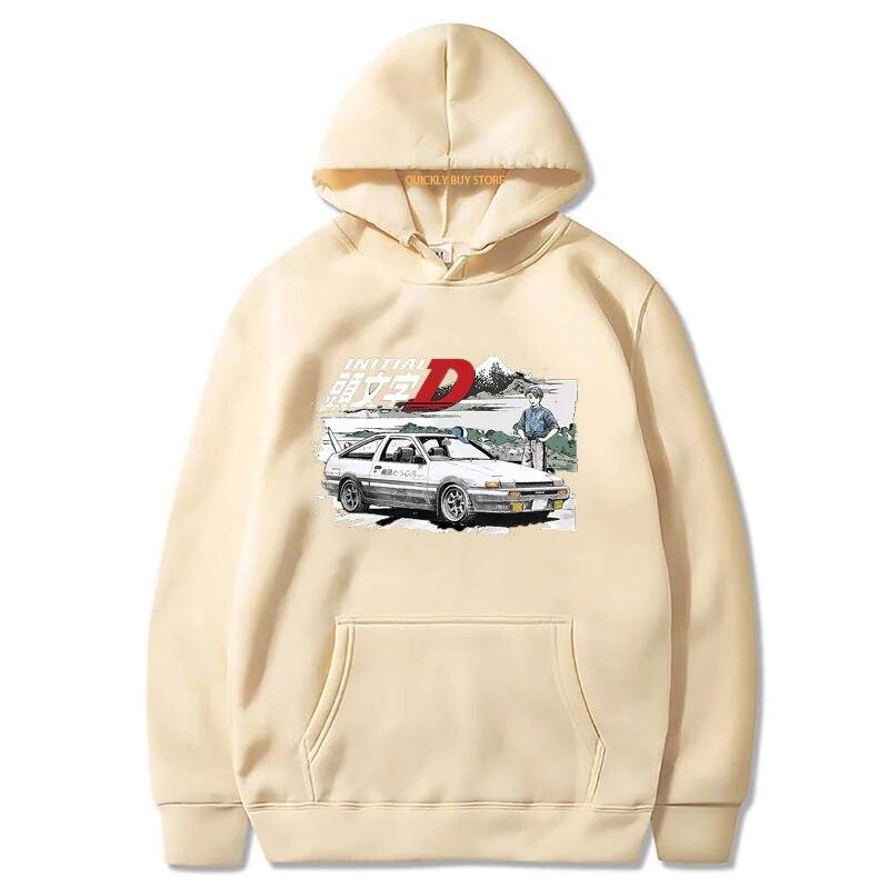 

Initial D Theme Hoodies for Unisex Unisex s Clothing New in Sweatshirts Sweatshirt & Hooded Shirt Essentials Hoodie Y2k