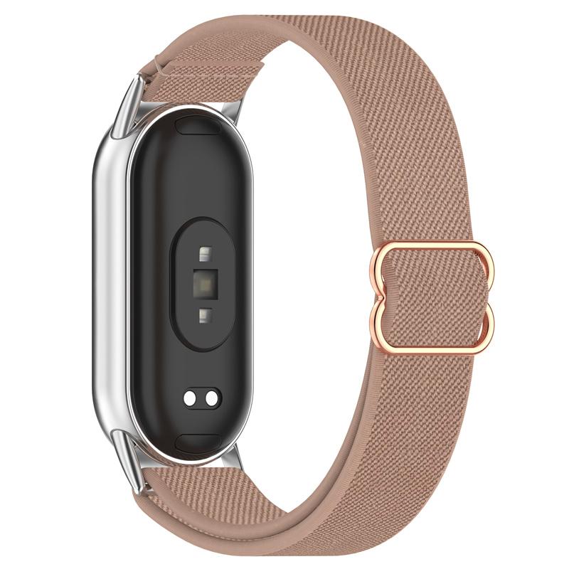 Nylon knit strap For Xiaomi band 9 8 NFC strap Elastic watch band For Xiaomi smart band 9 8 strap cover accessories