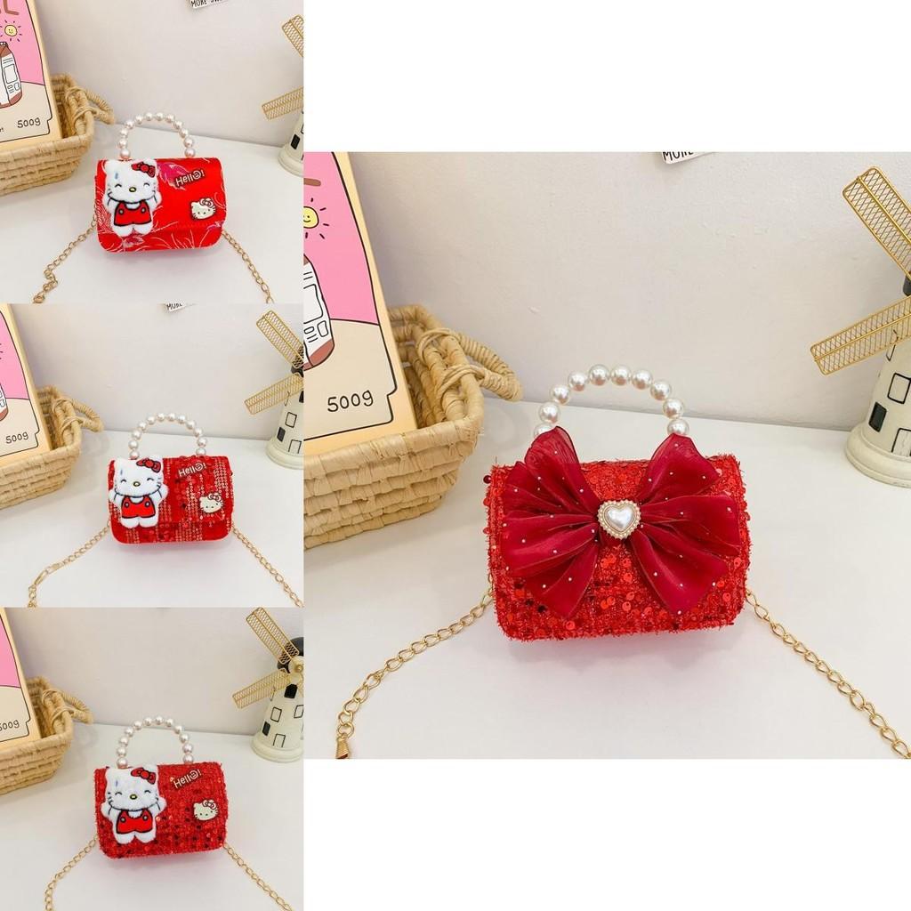 Trendy And Durable Preschool Girls Handbag With Lovely Lace And Sequin Elements For Fun