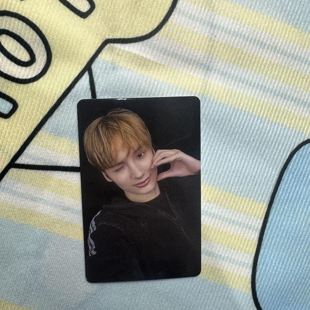 [USED] TXT LINE MUSIC Member Selfie Unreleased Hueningkai Trading Card