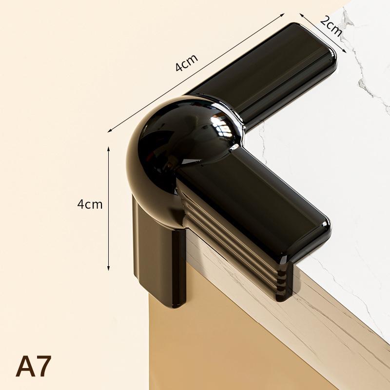 

4 шт. Мягкие и прочные резиновые угловые протекторы Безопасные от углов стола Защита кромок для детской безопасности