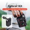 Shutter Button StreetGrip Vlog Holder for DJI Action/Insta360 Ace Pro Camera Accessories