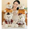 Adorable Plush Bear Doll Cute Cartoon Wedding Couple Gift For Birthdays And Celebrations 22cm 35cm 45cm Sizes Available