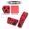 1 Set Anti Slip Aluminum Alloy Foot Pedal Pads for Dodge Challenger Charger