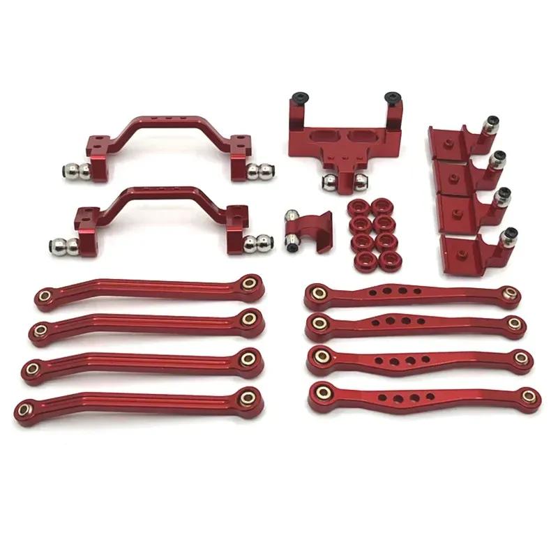 Pedal Rod suspension frame rudder base Rod seat for WPL 1/16 C64 Toyota Hilux RC crawler car metal upgrade parts truck buggy