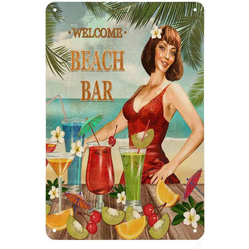Metal Cola Beer Aluminum Signs Coffee Is Always a Good Idea Posters Plate Wall Decor for Bars Man Cave Cafe Clubs Retro Plaque