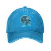 Summer Rapper Plk Mental Baseball Cap Sun  Sun-Proof Print Washed Trucker Hat Couple Women Stylish Outdoor Sports Baseball Caps