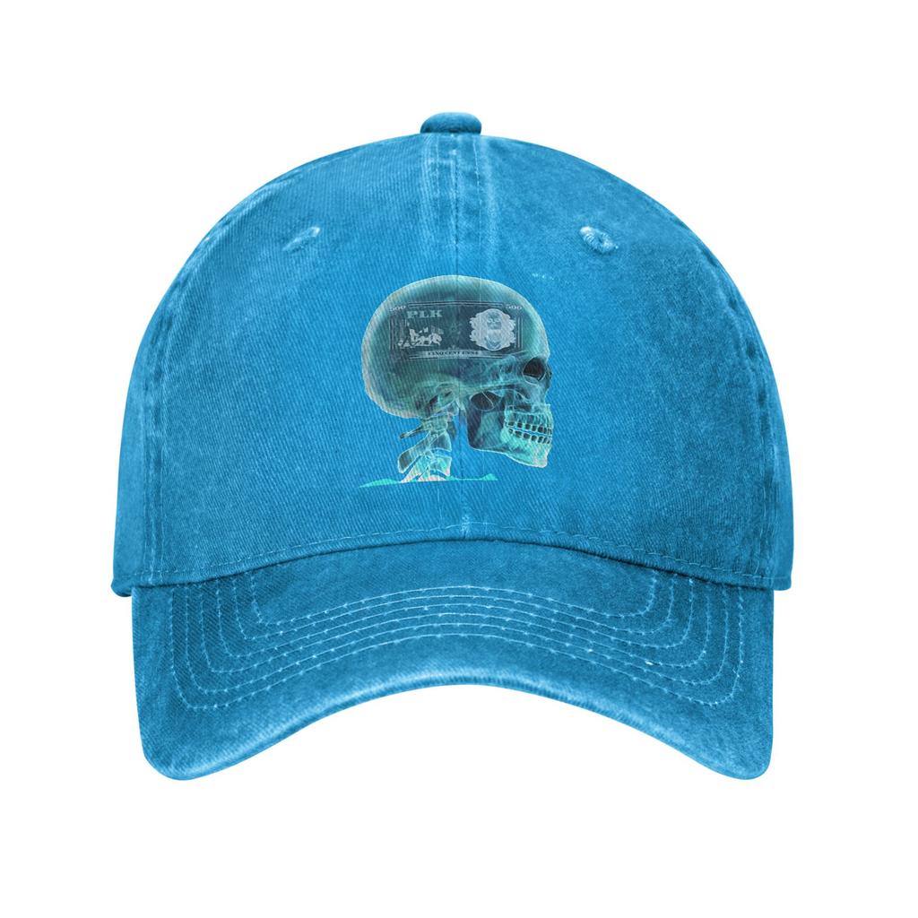 Summer Rapper Plk Mental Baseball Cap Sun Sun-Proof Print Washed Trucker Hat Couple Women Stylish Outdoor Sports Baseball Caps