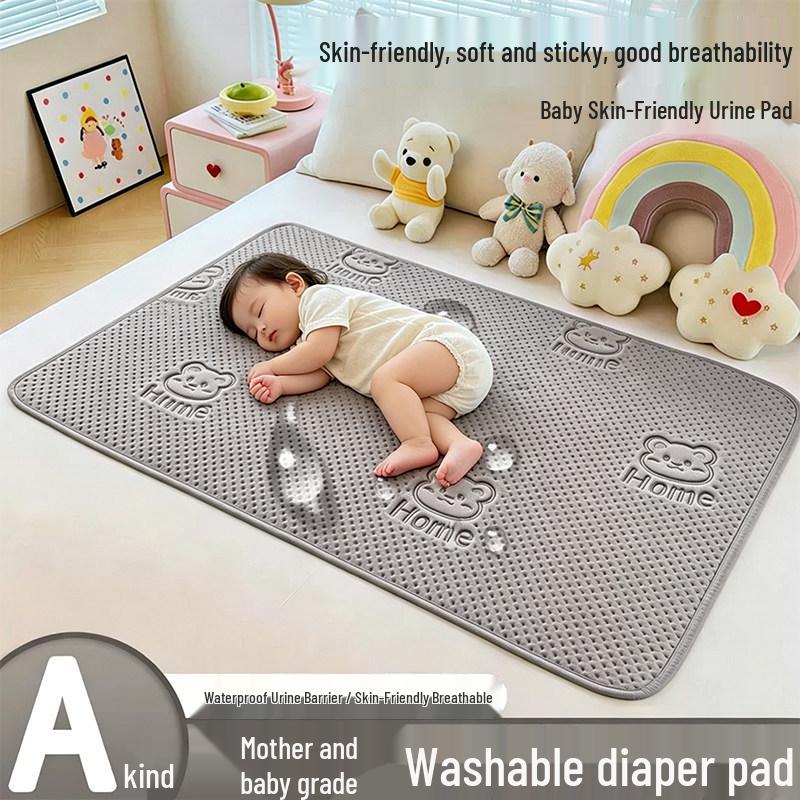 Waterproof Baby Mattress Pad - Washable, Stain-Proof, and Overnight Diaper Protection