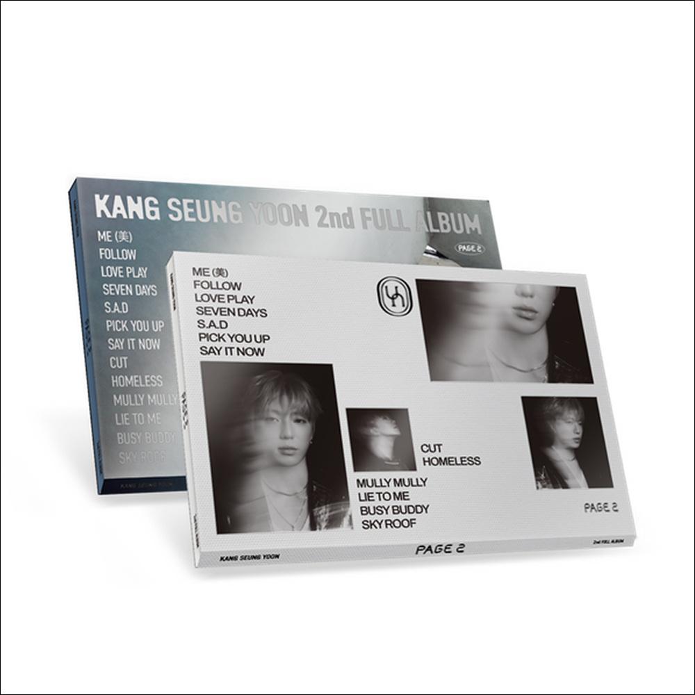 KANG SEUNG YOON (WINNER) - PAGE 2 (INTRO ver. / OUTRO ver.) + Free Gift