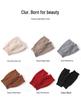 Women's 100% Pure Cashmere Gloves - New Style Solid Color, Unisex, Warm Knitted Wrist Guards for Cold Protection