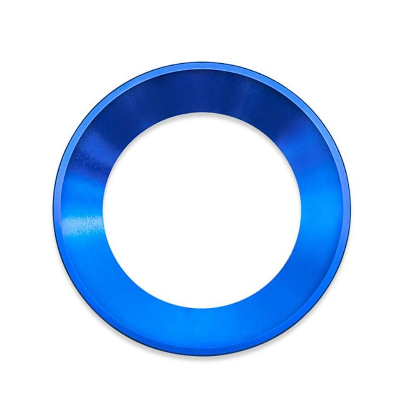 

Автомобильный руль, эмблема, значок, кольцо, чехол, наклейка для VW Golf 6 7 Polo CC Tiguan Passat, украшение, наклейка с логотипом, аксессуары синий