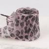 Leopards Print Sheer Ribbon Shoe Laces 140cm Long Flat Shoelaces Polyester Shoe Laces for Adults Kids Trainers Sneakers