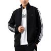 adidas Jackets Men's Black Stand Collar Moderate Other GF3972