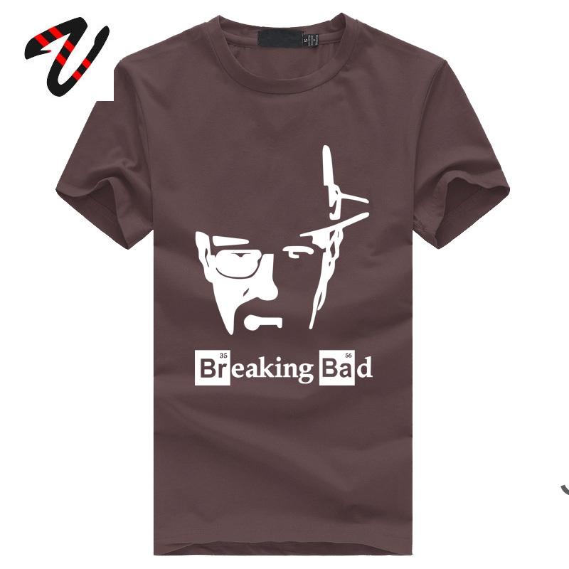 Chemical Breaking Bad Unisexs TShirts Walter White One Who Knocks Heisenberg Tshirts Homme Hipster Tees Oversized Clothing Shirt