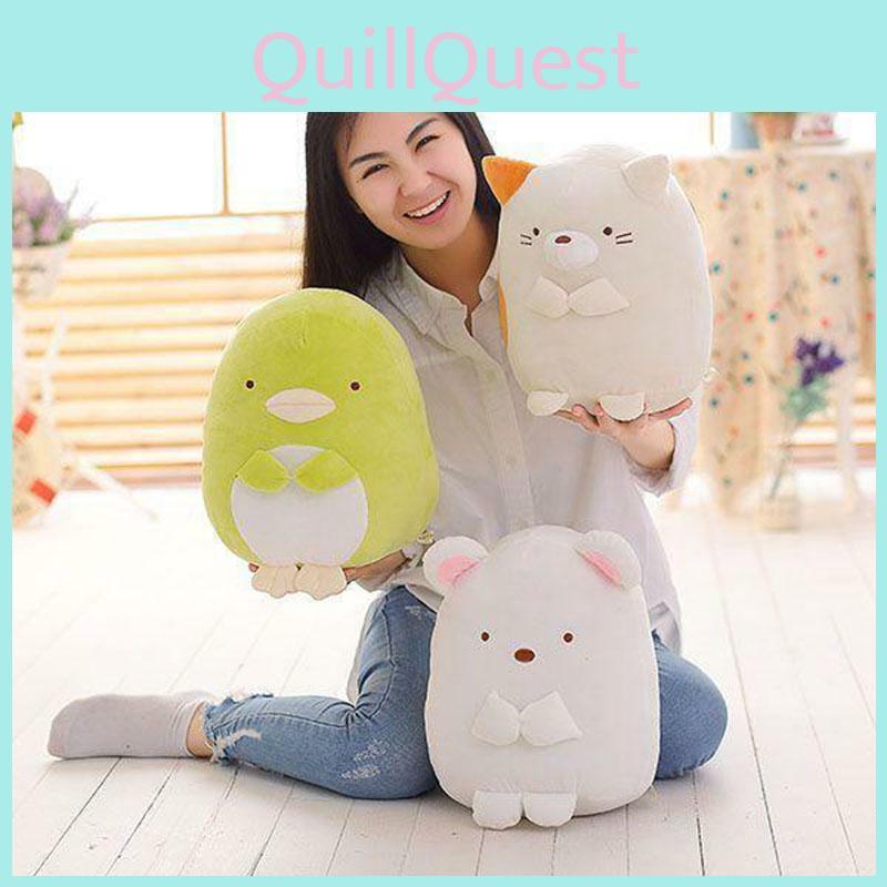 Adorable San-x Sumikko Plush Pillow Animal Toy For Kids 30cm Ultra Soft And Cuddly