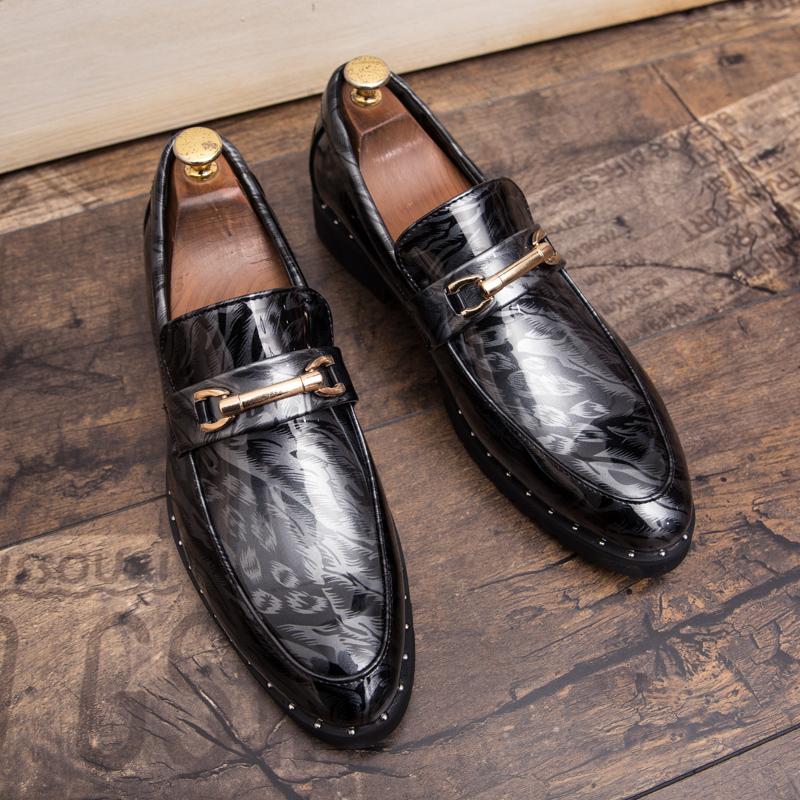 Fashion 2025 Brand Leather Men Shoes Luxury Design Daily Casual Slip on Men Loafers Comfortable Office Wedding Dress Shoes for Men
