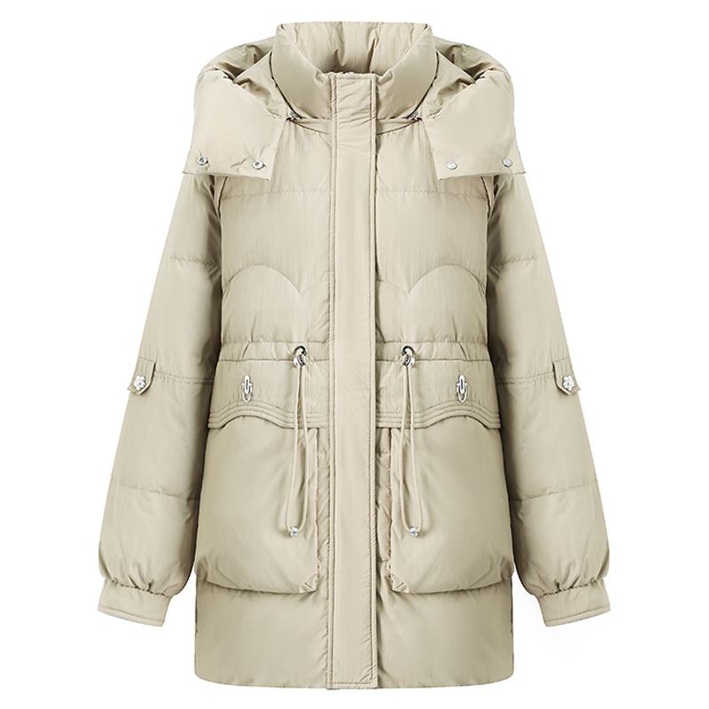 Женские пуховики больших размеров для среднего возраста — фото 10