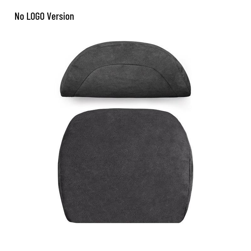DuPont Bio-Cotton Suede Neck & Lumbar Support for Tesla Model 3/Y/S/X Headrests