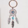 Traumfänger-Autoornament, Schlüsselanhänger, handgefertigt, zum Aufhängen, Anhänger, Taschenornament, geeignet zur Dekoration und Stilverbesserung