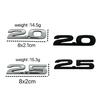 Suitable for Mazda Metal 2.0 Modified Car Logo Atz Enclave 2.5 Four-wheel Drive Logo AWD Side Label Car Sticker Emblem Wcgvh11