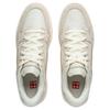 Li Ning Wave PROS Textile, Split Cow Leather Low top Skateboard Shoes Men's Ecru AEPV033-2
