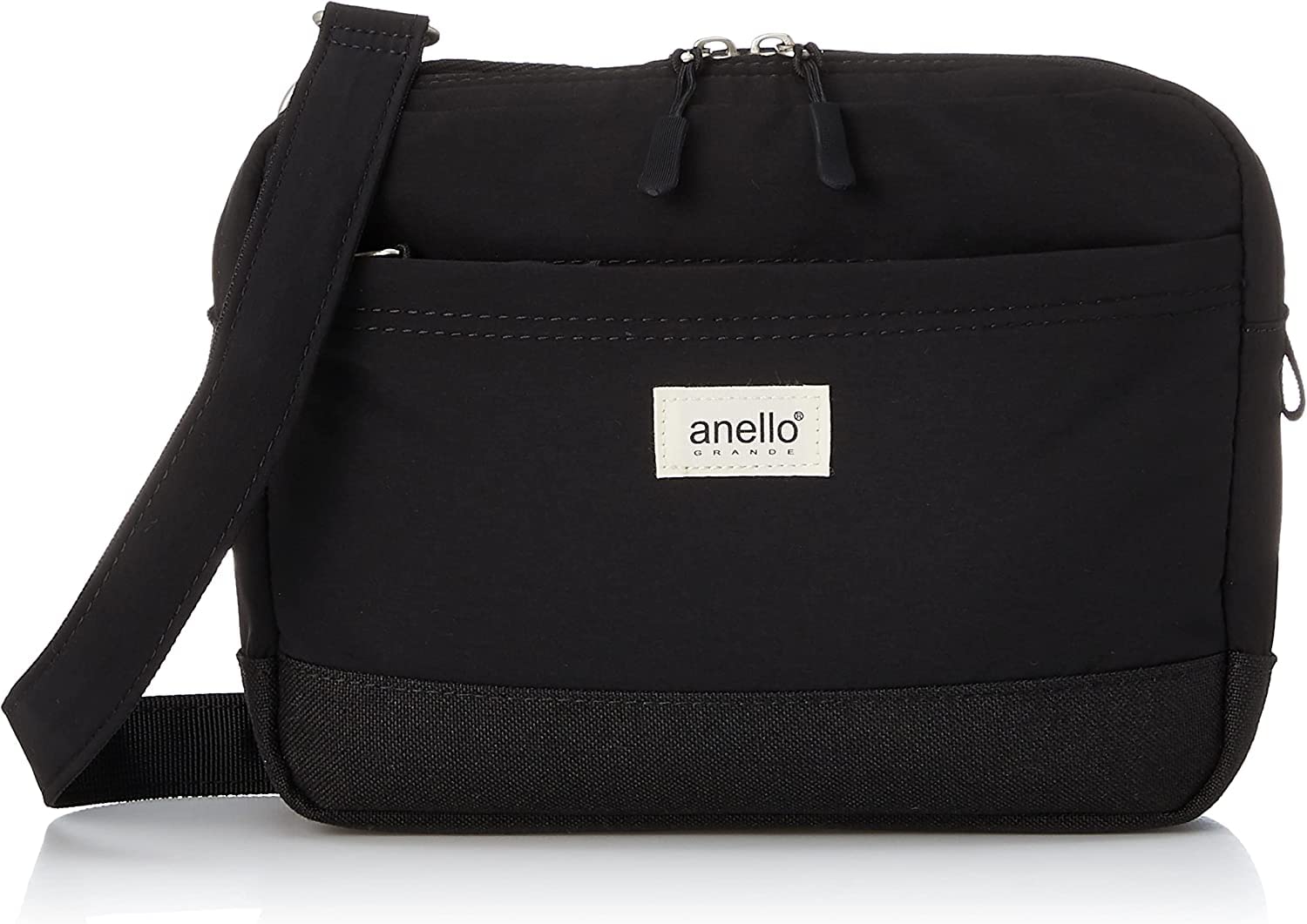 

Anello Grande A5 Lightweight/Water-Repellent Shoulder Bag, Black (GTM0432Z)
