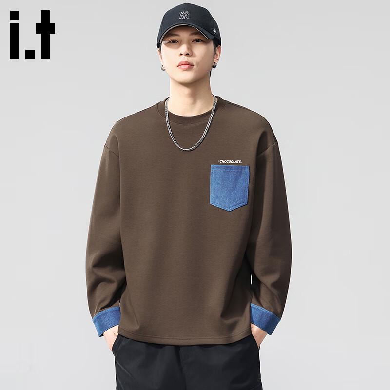 CHOCOOLATEit Men s Heavyweight Round Neck Sweatshirt M