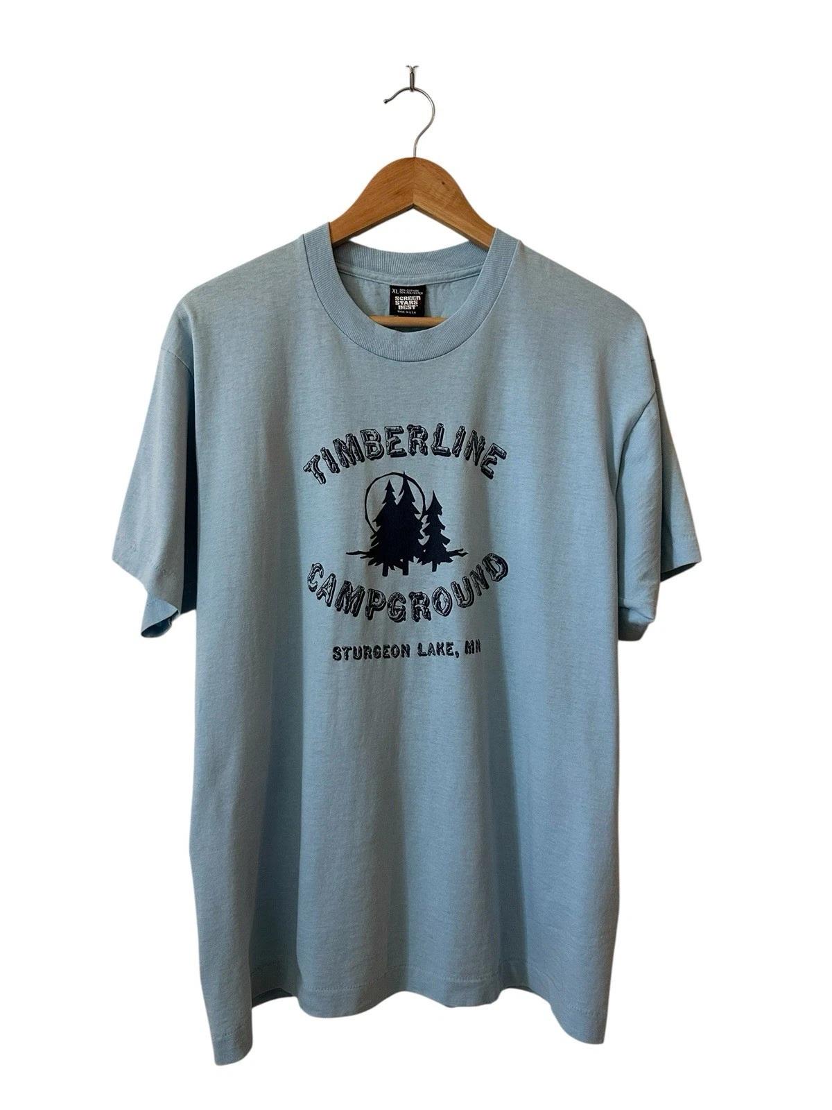

Vintage Timberline Campground T Shirt Men’s XL Sturgeon Lake Minnesota 90’s USA S