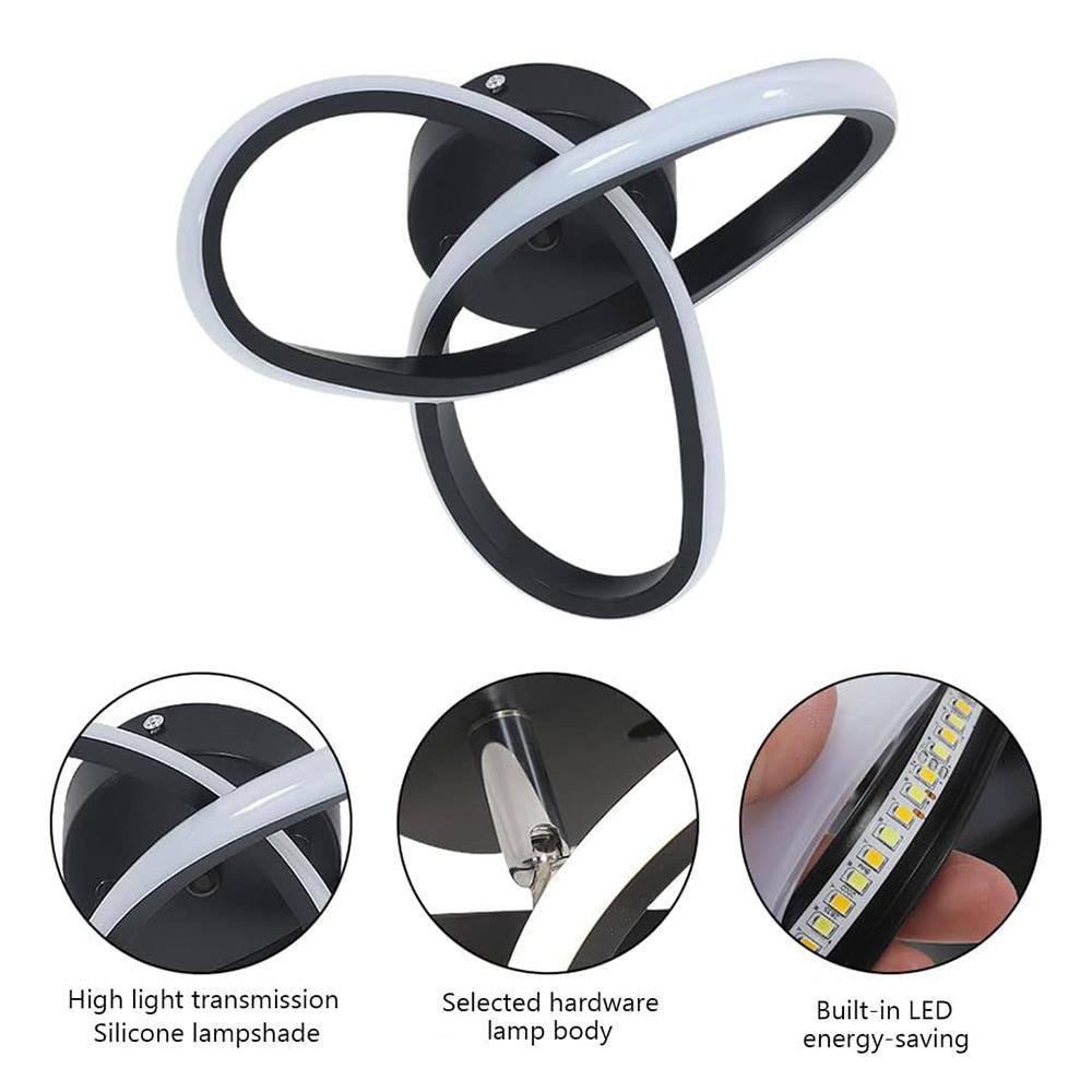 LED Taklamper Moderne Enkel Stil Taklampe Soveromsbelysningsarmaturer Hjemmeinnredningslampe for Gang Balkong Midtgang Kontor