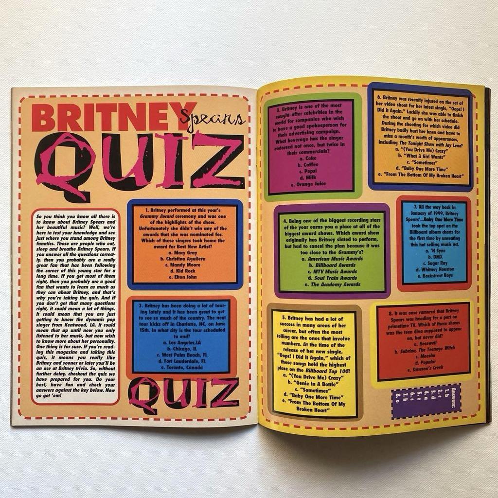 [USED] Western magazine: Britney Spears