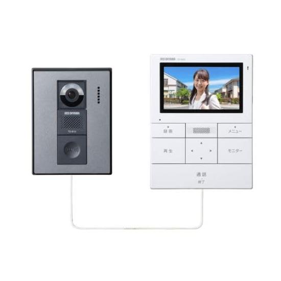 

Iris Ohyama TV домофон TD-SM3010T-WSH Белый/оружейный металлик
