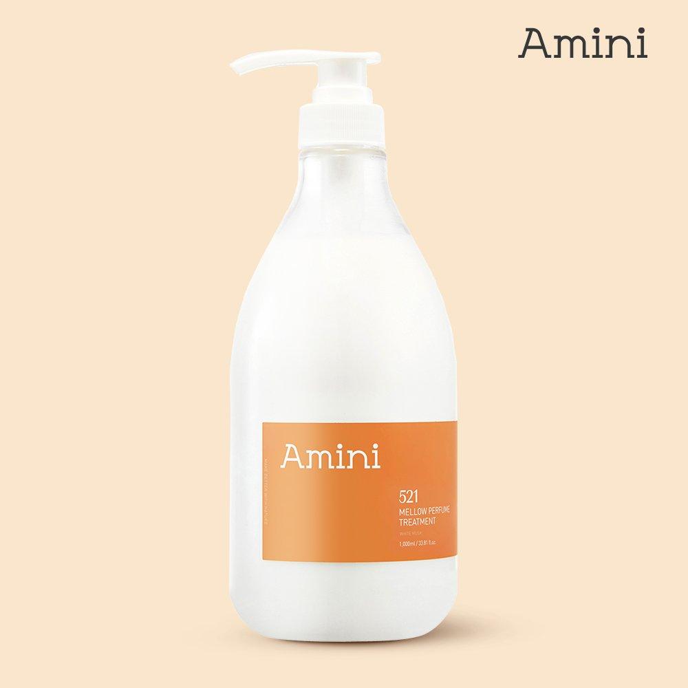 Amini Extreme Damaged Hair Protein Repair Treatment White Musk Scent 1000ml