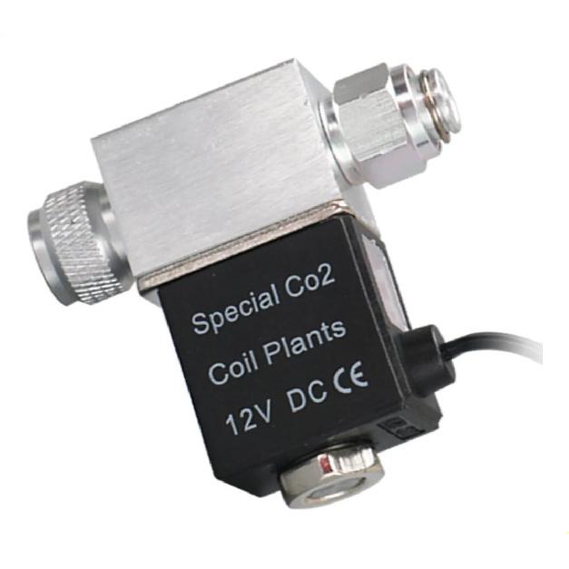 Aquarium CO2 Single and Double Head Solenoid Valve, Wanyin ZRDR Low Temperature Solenoid Valve DIY Automatic Switch Solenoid Valve