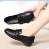 Fashion AIYUQI Ladies Shoes Wdges 2024 New Fall Casual Genuine Leather Mom Shoes Women Round Toe Large Size Women's Shoes