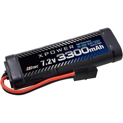 Hi-Tech X-Power XP3300-NT-B Ni-MH 7.2V 3300mAh Battery Tamiya Connector 6-Cell Round Type RC Electric Vehicle