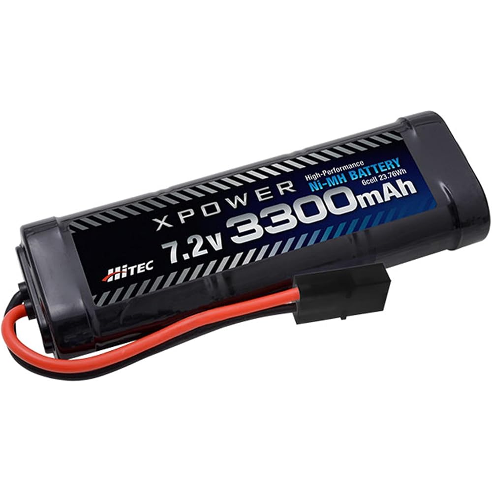 

Hi-Tech X-Power XP3300-NT-B Ni-MH 7.2V 3300mAh Battery Tamiya Connector 6-Cell Round Type RC Electric Vehicle