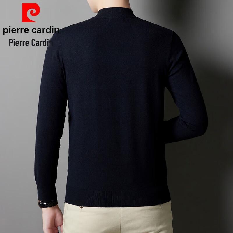 Pierre Cardin Men's Slim Fit Half-High Collar Knit Sweater