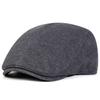 Newsboy Brand Latest Fresh Color Plain Solid Neutral Gender Women  Men For Caps British Painters Hats Autumn And Winter Berets Flat Peaked Cap Hip