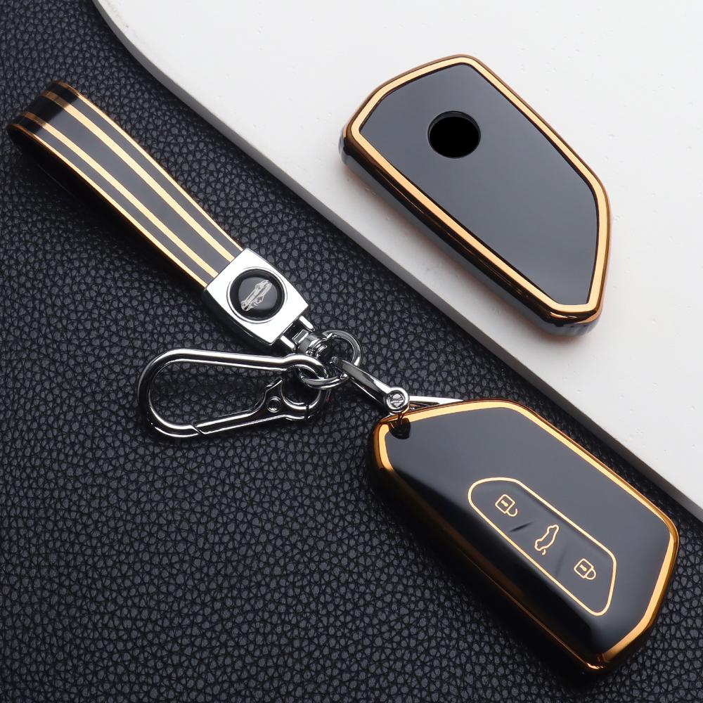 TPU Car Key Case Cover for VW Volkseagen Cupra Formentor Golf 8 MK8 for Skoda Octavia A8 SEAT Leon MK4 Kodiaq 2025 Accessories