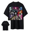 Anime T Shirt Unisex Women Demon Slayer Hashira Cotton Short Sleeve Oversized Streetwear 2026 Summer Casual Tops Unisexga Graphic Tee