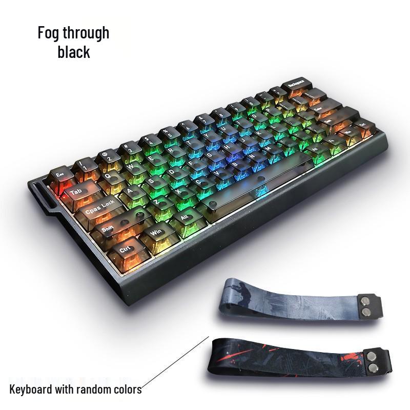 Customizable 61-Key Wired Gaming Mechanical Keyboard with Magnetic Switch and Aluminum Gasket Mount