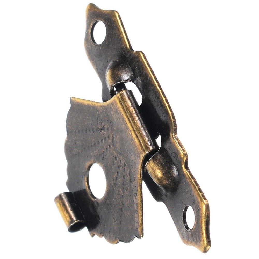 12Pcs Mini Home Decorative Jewelry Box Hasp Clasp Lock for  Furniture Buckle Hasp