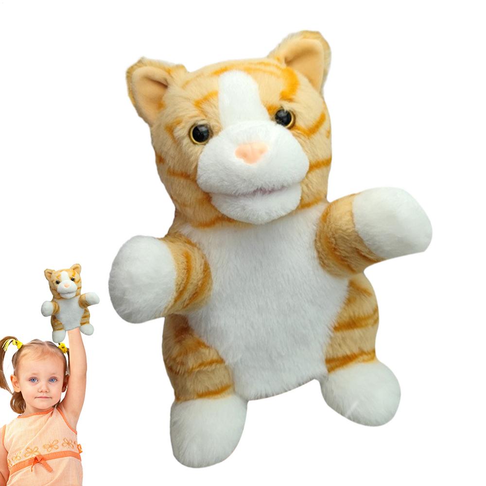 Hand Puppets For Kids Cartoon Animal Puppets Hand Puppet Toy Funny Stuffed Animal Toy Puppets Plush Toy For Children Boys Girls